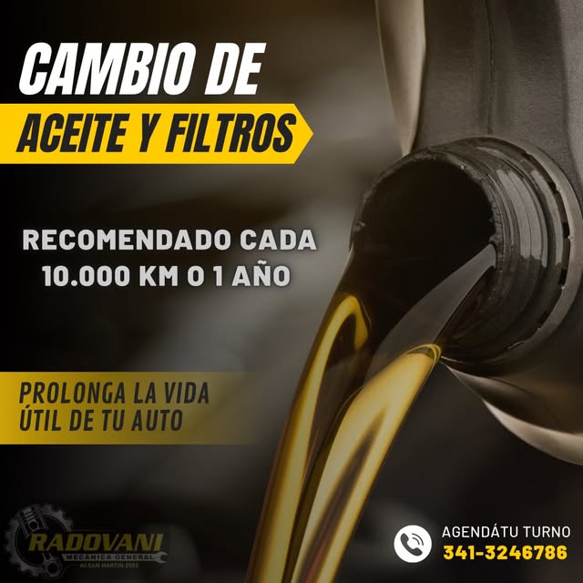 Cambio de aceite y filtros