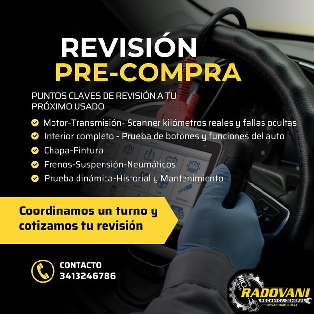 Revisión pre-compra de usados