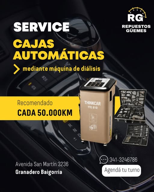 Máquina de diálisis para service de cajas automáticas ThinkCar TTE 810